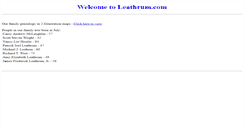 Desktop Screenshot of leathrum.com